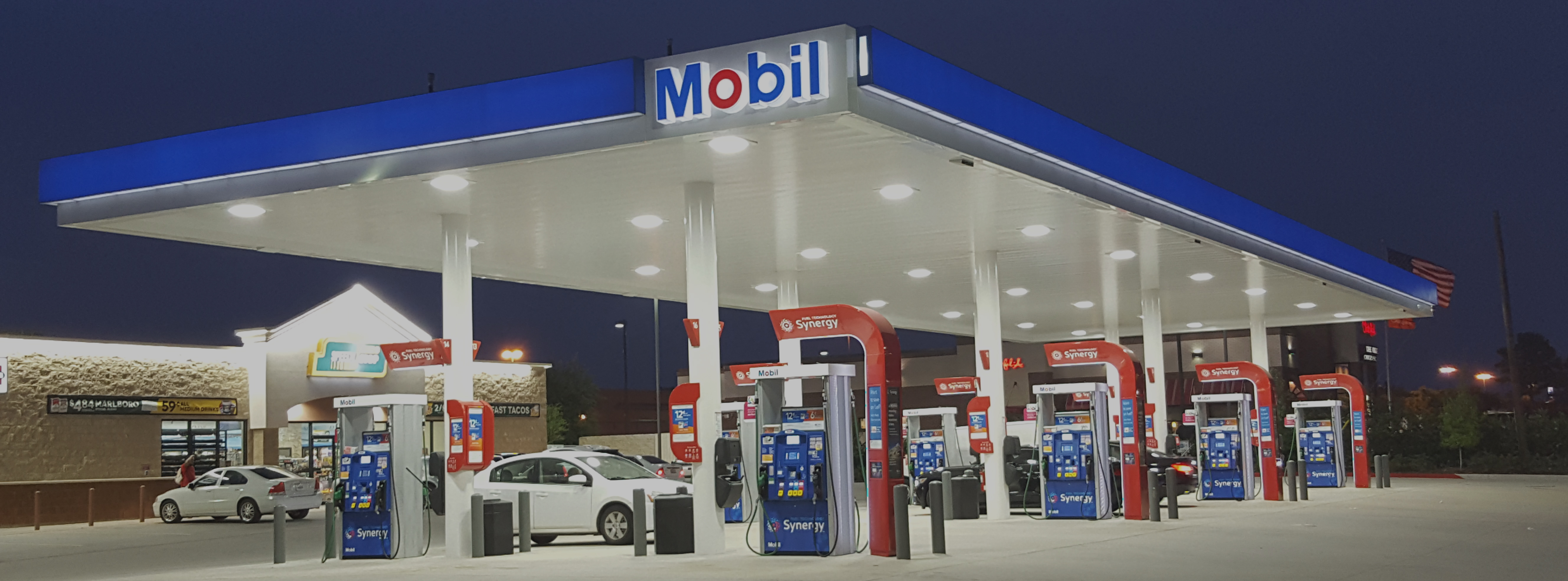 mobil synergy gas availability